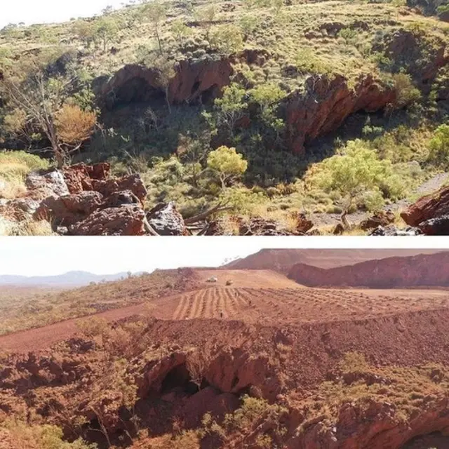ஆஸ்திரேலிய தொல்குடிகள் வசித்த 46 ஆயிரம் ஆண்டு பழமையான குகைகள் தகர்ப்பு: மன்னிப்பு கேட்ட சுரங்க நிறுவனம்