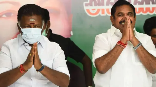 எடப்பாடி மற்றும் பன்னீர் செல்வம்