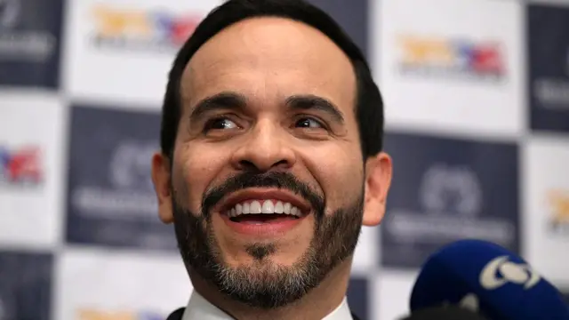 Abelardo de la Espriella, durante un acto de campaña presidencial en 2026.