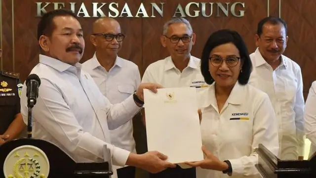 Sri Mulyani melaporkan adanya indikasi dugaan korupsi atau fraud dalam pemberian fasilitas kredit LPEI dengan nilai total mencapai Rp2,505 triliun. 