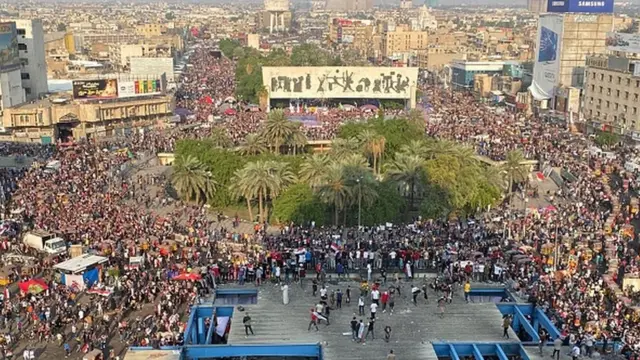 Bağdat'ta protestolar