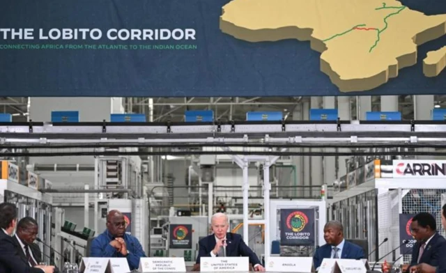 Сүрөттө: Америкалык инвестициянын эсебинен "Лобитунун коридору" темир жолунун масштабдуу курулушу Орусияга жаккан эмес.