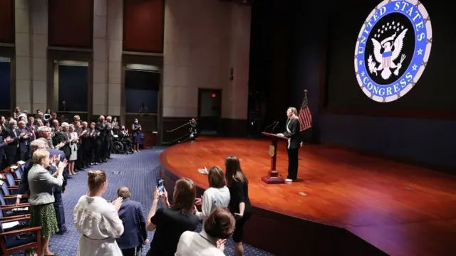 Зеленская в Конгрессе