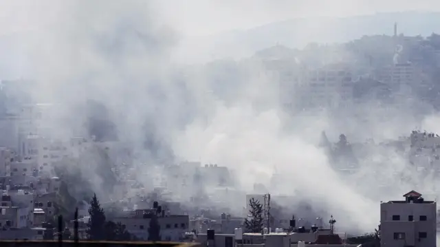 Дженин в дыму