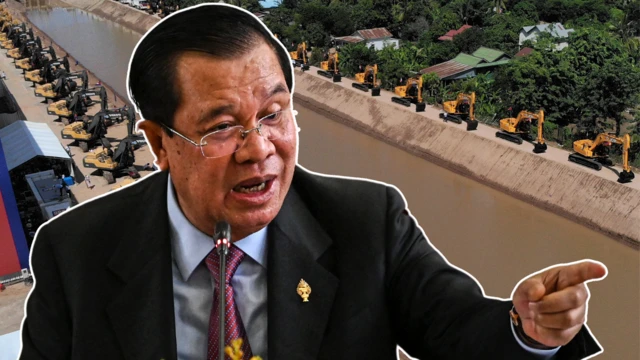 Ông Hun Sen và kênh đào Phù Nam Techo