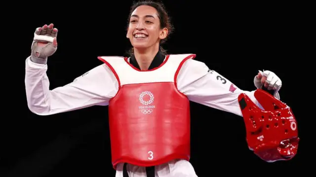 علیزاده در بازی‌های المپیک ۲۰۲۱ توکیو در دور اول جید جونز قهرمان دو دوره المپیک بریتانیا را شکست داد