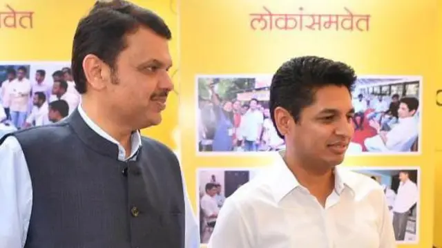 देवेंद्र फडणवीस आणि सत्यजित तांबे