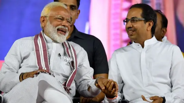 मोदी ठाकरे