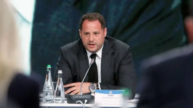 Украинанын президенттин офисинин башчысы Андрей Ермак
