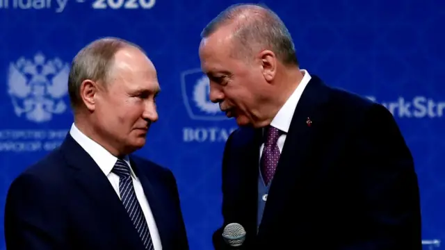 Владимир Путин, Реджеп Тайип Эрдоган