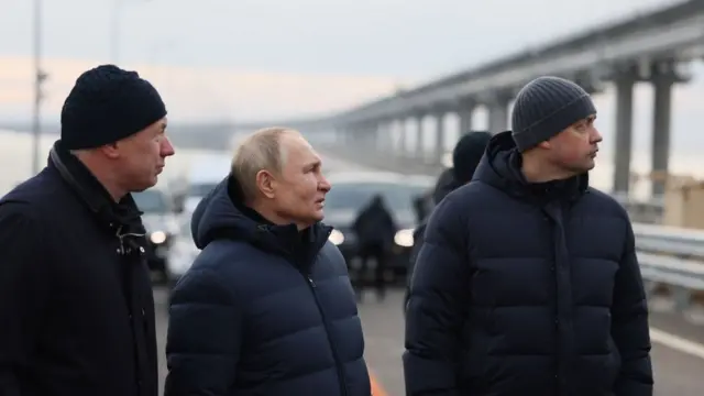 Путін відвідав Кримський міст