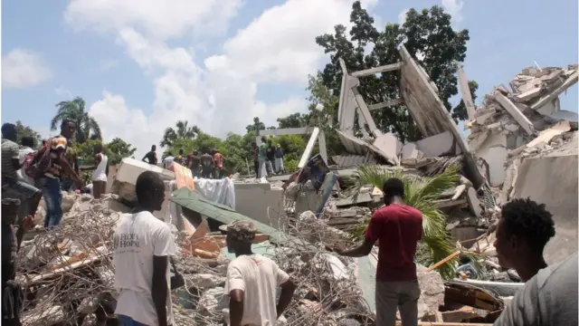 Haiti'de deprem