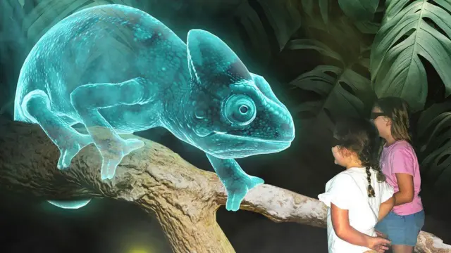 Hologramajogos online tirolagarto no Zoológico dos Hologramas 