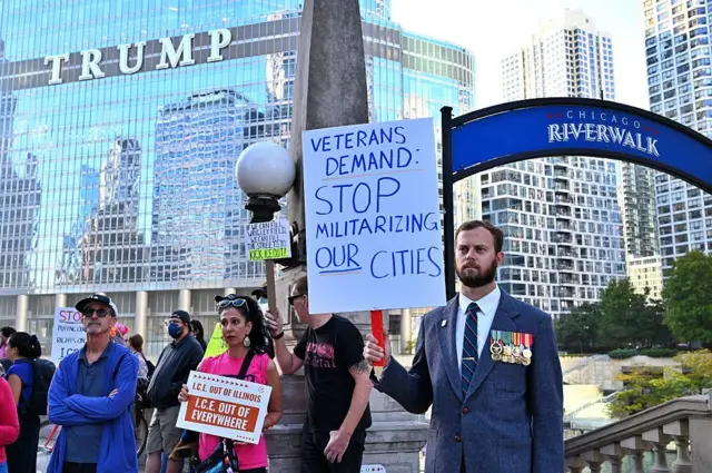 Protestas en Chicago