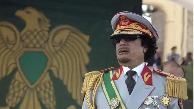 लीबिया के शासक रहे कर्नल मुआमार ग़द्दाफ़ा