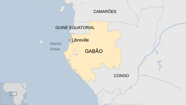 mapa do oeste da África