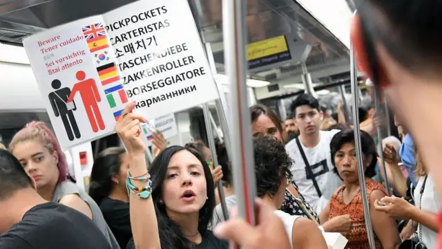 Предупреждение о карманниках