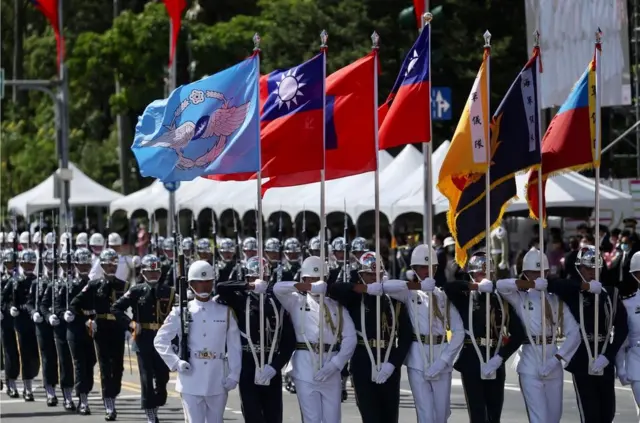 台湾庆祝“中华民国110年国庆”双十节