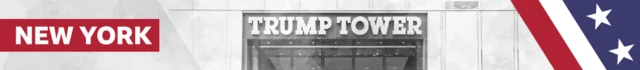 Banner showing New York