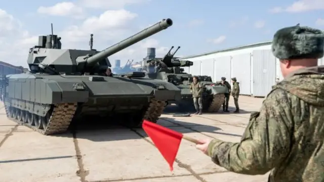 Суриядаги Россия танклари