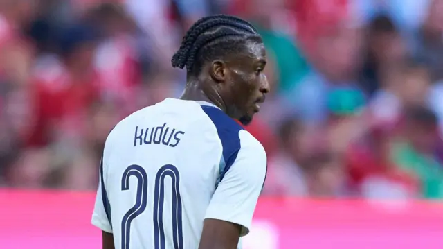 Aworan Mohammed Kudus agbabọọlu Tottenham