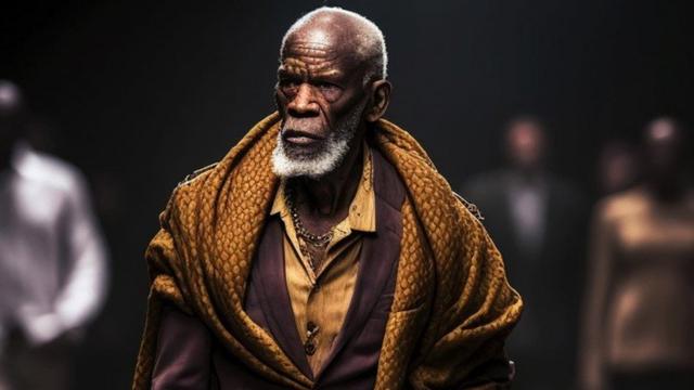 Nigerian filmmaker gives a glimpse of elderly people on fashion runway  using AI