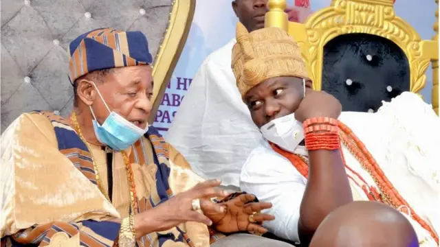 Alaafin Adeyẹmi II pẹlu Ọọni Ile Ife, Ọba Adeyẹye Ogunwusi