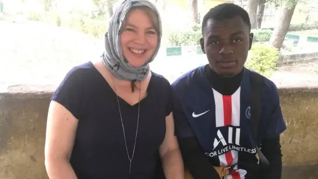 Isa Panshekara da budurwasa Janine