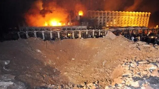 بمبگذاری هتل ماریوت در اسلام آباد