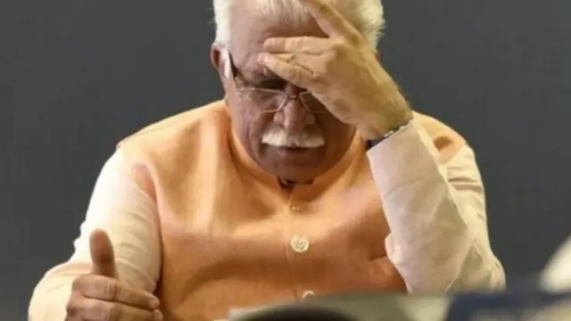 हरियाणा के मुख्यमंत्री मनोहरलाल खट्टर