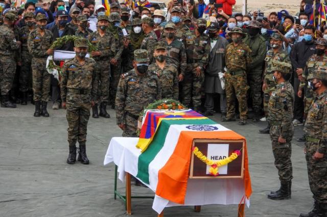 2020年9月7日，尼玛丹增被给予了军方规格的葬礼。