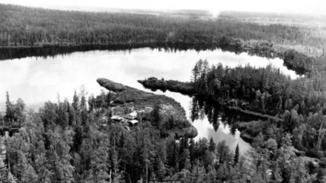 स्फोटानंतरचा तलाव 