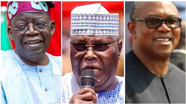 Tinubu, Atiku ati Obi