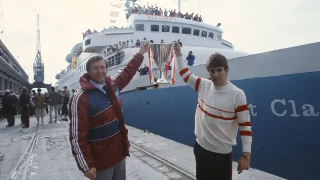 آبردین با هدایت فرگوسن توانست رئال مادرید را در فینال شکست دهد و قهرمان جام برندگان جام اروپا در سال ۱۹۸۳ شود