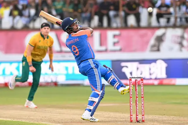 சஞ்சு சாம்சன், இந்தியா - தென் ஆப்ரிக்கா