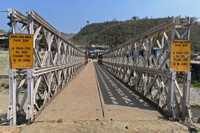 မြန်မာ-အိန္ဒိယနယ်စပ်ဂိတ် မြန်မာဘက်ခြမ်း