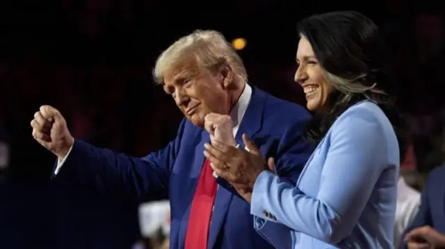 2017 मध्ये तुलसी गबार्ड यांची सीरियाचे राष्ट्राध्यक्ष बशर अल-असद यांच्यासोबतची भेट चर्चेचा विषय बनली होती.