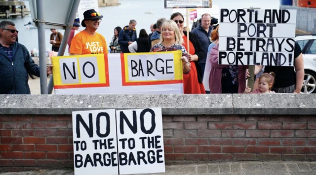 पोर्टल्यान्डमा प्रदर्शनकारीहरू