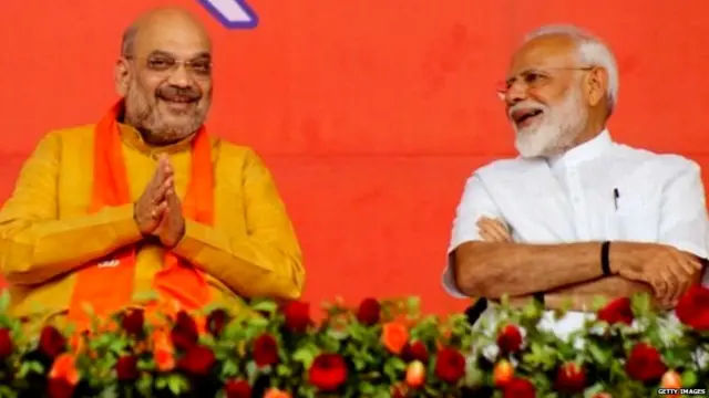 ਅਮਿਤ ਸ਼ਾਹ ਅਤੇ ਨਰਿੰਦਰ ਮੋਦੀ