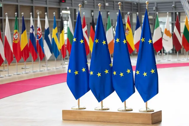 د اروپايي ټولنې غړو هېوادونو بېرغونه