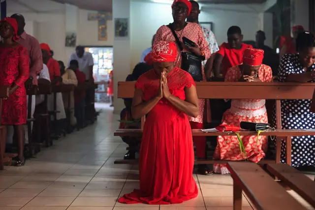 Palm Sunday for Gabon