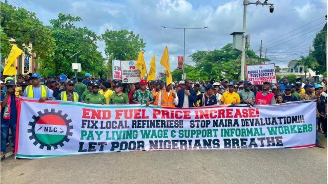 NLC Strike Update: Protesters Break Gate Enta National Assembly- How ...