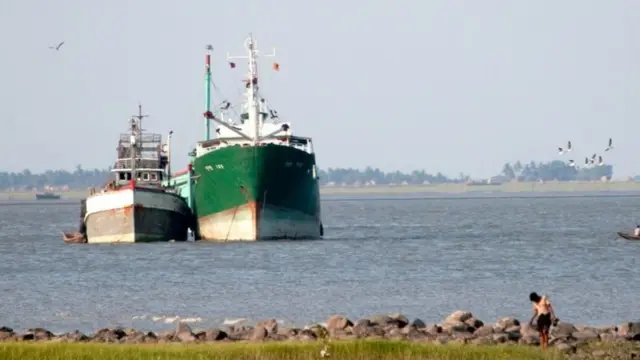 மியான்மர், சித்வே, இந்தியா, சீனா