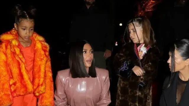 كيم كارداشيان وطفلها