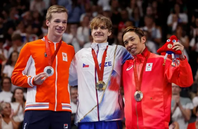 競泳男子400メートル自由形（視覚障害S11）のメダリスト