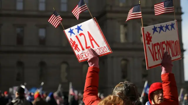 сторонники Трампа в Мичигане