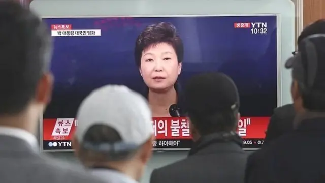 خانم پارک در تلویزیون