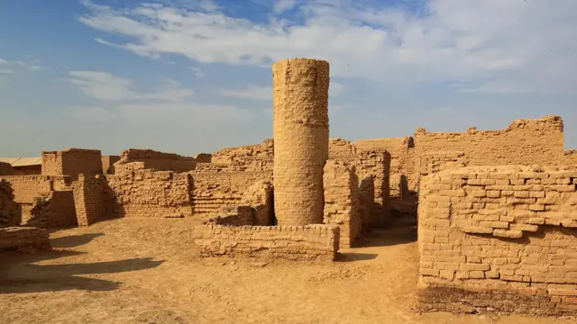 موہنجو داڑو کھنڈرات