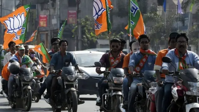 బీజేపీ ర్యాలీ