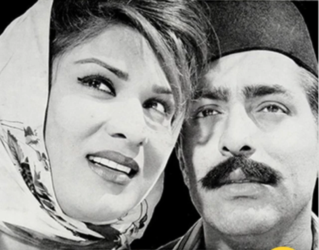 نمایی از یک فیلم که شهین بازیگر در آن نقش داشته